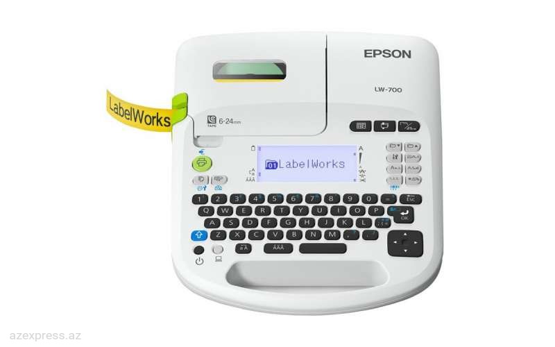 ЛЕНТОЧНЫЙ ПРИНТЕР EPSON LabelWorks LW-700 (C51CA63100) Bakıda