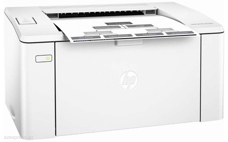 ЛАЗЕРНЫЙ ПРИНТЕР HP LaserJet Pro M102a (G3Q34A) Bakıda