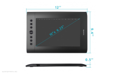 Графический планшет HUION H610 pro V2(H610proV2)