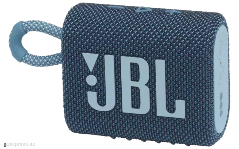 Портативная акустика JBL GO 3 Blue (JBLGO3BLU)  Bakıda