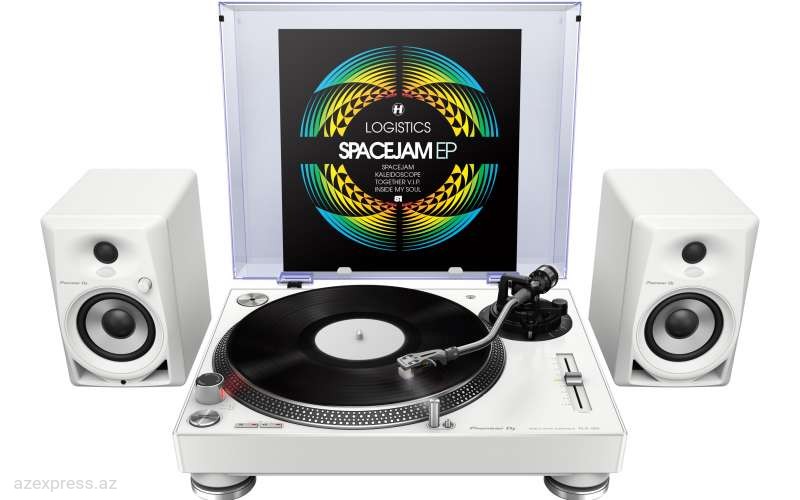 DJ Плеер Pioneer PLX-500,DM-40 White (PLX500DM-PACK-W)  Bakıda