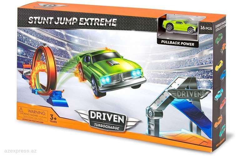 Игровой набор DRIVEN TURBOCHARGE STUNT JUMP EXTREME 16 эл. (WH1112Z)  Bakıda