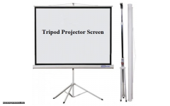 Proyektor üçün ekran Tripod (70"x70") 180x180cm. White Matt 3D Support (T180) 