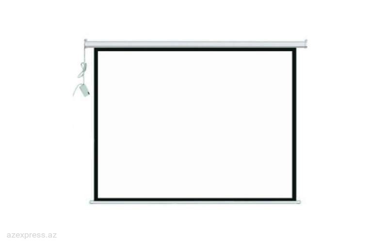 Экран для проектора моторизированный  (120"x89") 300x225cm, (Tubular Motor) White Matt 3D Support (E150D)  Bakıda