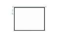 Motorlu proyektor ekranı (96"x70")240x180cm, (Tubular Motor) White Matt 3D Supportort (E120D)  Bakıda