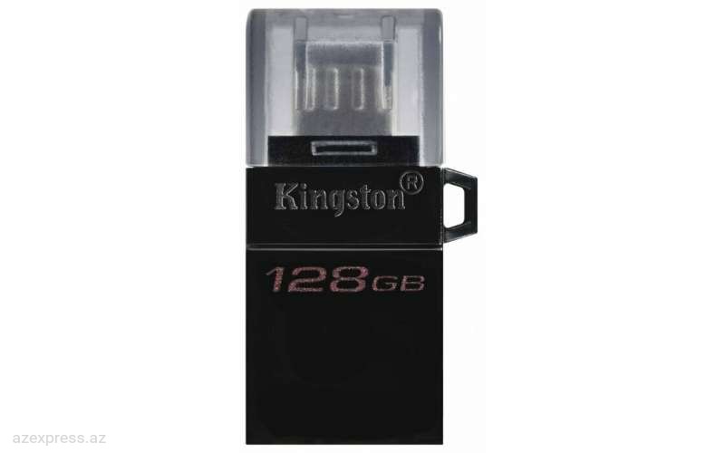 USB Флешка Kingston 128GB DT MicroDuo 3 Gen 2 (DTDUO3G2/128GB)  Bakıda