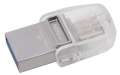 USB Флешка Kingston 128GB DT microDuo 3C, USB 3.0/3.1 + Type-C (DTDUO3C/128GB)  Bakıda