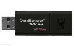 USB Флешка Kingston 128GB USB 3.0 DataTraveler 100 G3 (DT100G3/128GB) 