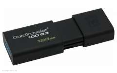 USB Флешка Kingston 128GB USB 3.0 DataTraveler 100 G3 (DT100G3/128GB) 