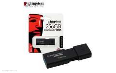 USB Флешка Kingston 256GB USB 3.0 DataTraveler 100 G3 (DT100G3/256GB) 