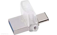 USB Флешка Kingston 64GB DT microDuo 3C, USB 3.0/3.1 + Type-C flash drive(DTDUO3C/64GB) 