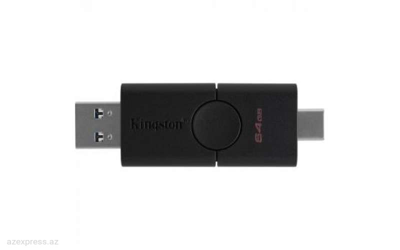 USB Флешка Kingston 64GB DataTraveler Duo(DTDE/64GB)  Bakıda