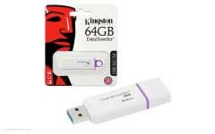 USB Флешка Kingston 64GB USB 3.0 DataTraveler I G4(DTIG4/64GB) 