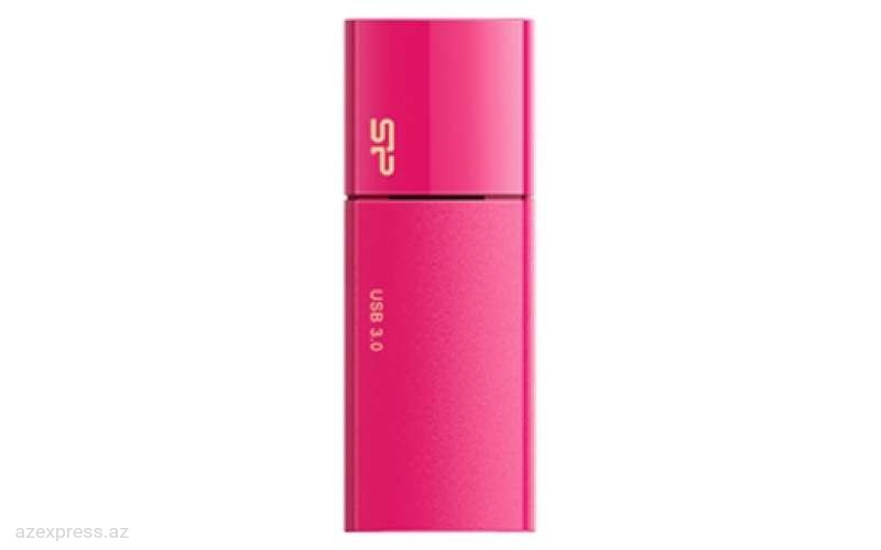 USB Флешка Silicon Power 3.0,Blaze B05,128GB,Peach (SP128GBUF3B05V1H)  Bakıda