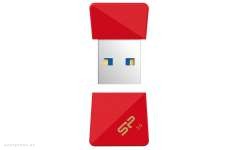 USB Флешка Silicon Power Jewel J08,64GB,Red (SP064GBUF3J08V1R) 
