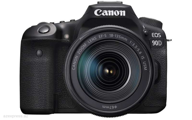 Фотоаппарат Canon EOS 90D + 18-135 IS nano USM (3616C029)  Bakıda