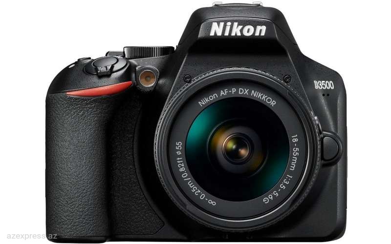 Фотоаппарат Nikon D3500 + AF-P 18-55 NON VR (VBA550K002)  Bakıda