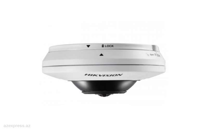 IP kamera Hikvision DS-2CD2955FWD-IS 1,05mm 5mp IR 8m fisheye IP PONAROMIK Bakıda