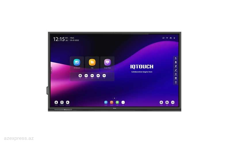 İnteraktiv lövhə IQBoard IQ Touch HA1100 PRO LE075MD (LE075MD-N) Bakıda