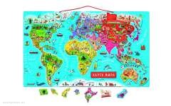 Магнитная игра Janod Карта мира J05483 (3700217354831) 