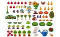 Магнитная игра Janod Сад J05463 (3700217354633)  Bakıda