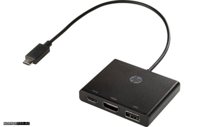 USB-хаб HP USB-C to Multi-port Hub (1BG94AA)  Bakıda