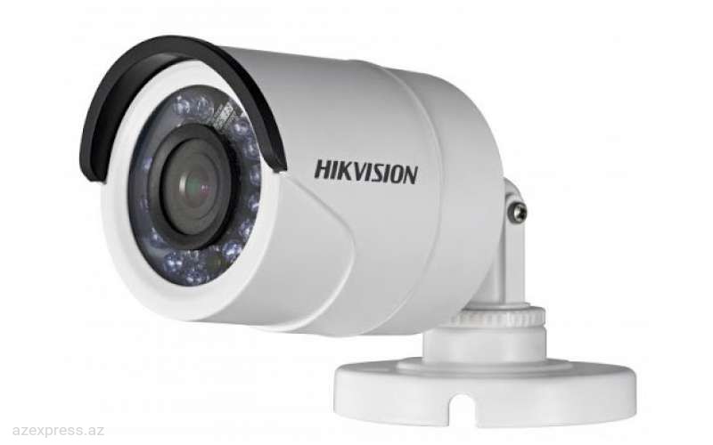 HD-TVI камера Hikvision DS-2CE16C0T-IR 3,6mm 1mp IR 20m HD TVI Bullet Bakıda