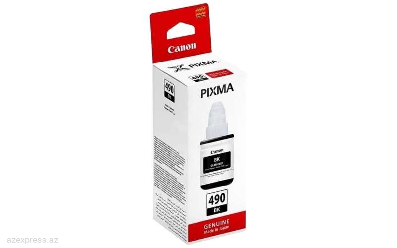 Чернила Canon GI-490BK (0663c001)  Bakıda