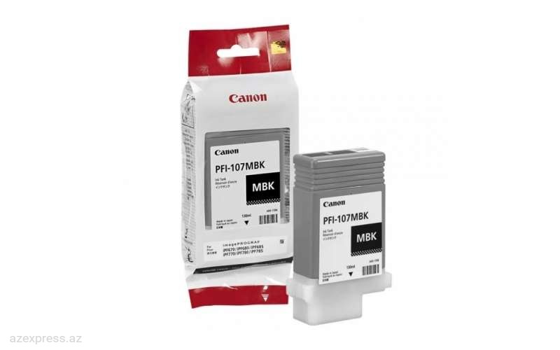 Картридж Canon PFI-107MBK (6704B001)  Bakıda