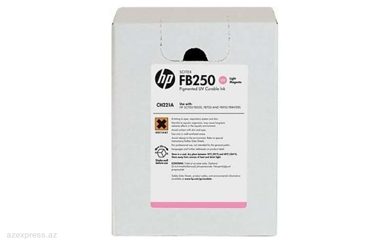 Чернила HP Scitex FB250 Light Magenta Ink (CH221A)  Bakıda