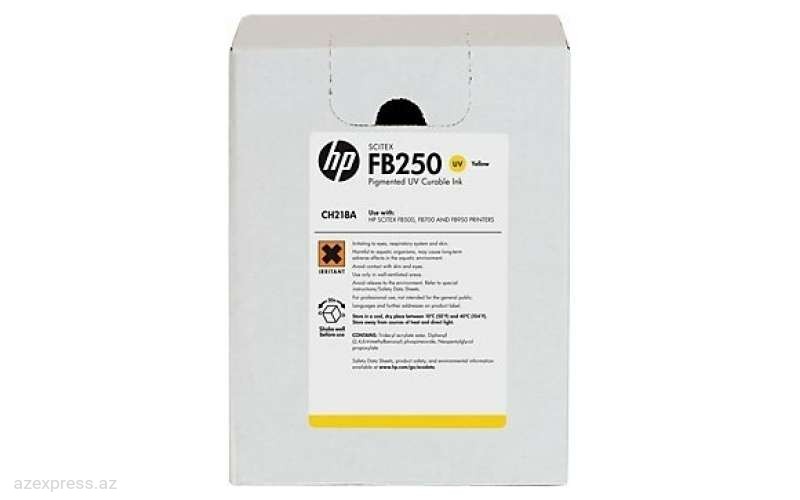 Чернила HP Scitex FB250 Yellow Ink (CH218A)  Bakıda