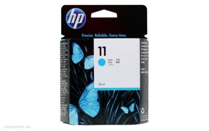 Картридж HP 11 Cyan Original Ink Cartridge (C4836A)  Bakıda