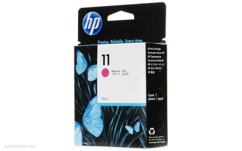 Картридж HP 11 Magenta Original Ink Cartridge (C4837A)  Bakıda