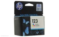 Картридж HP 123 Tri-color Original Ink Cartridge (F6V16AE) 