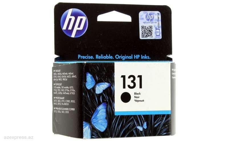 Картридж HP 131 Black Original Ink Cartridge  (C8765HE)  Bakıda