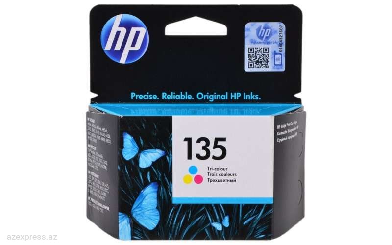 Картридж HP 135 Tri-color Original Ink Cartridge (C8766HE)  Bakıda