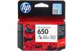 Картридж HP 650 Tri-color Original Ink Advantage Cartridge (CZ102AE)  Bakıda