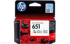 Картридж HP 651 Tri-color Original Ink Advantage Cartridge (C2P11AE) 