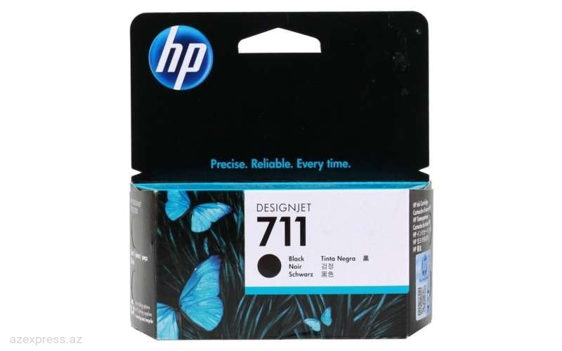 Картридж HP 711 38-ml Black Ink Cartridge (CZ129A)  Bakıda