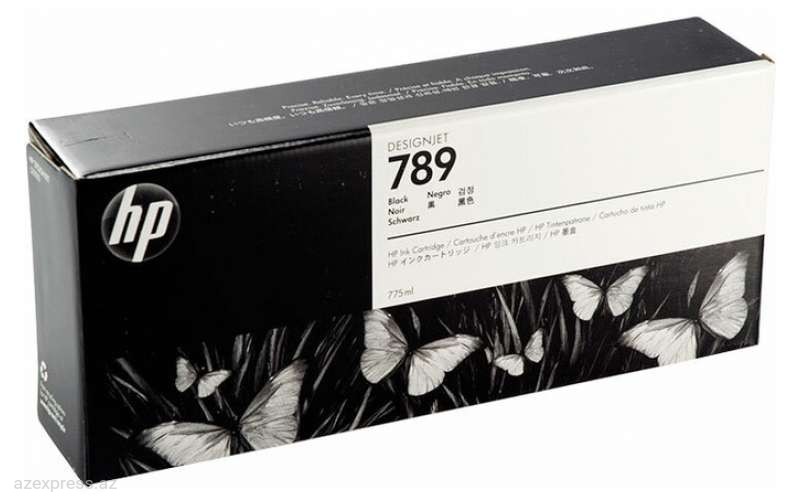 Картридж HP 789 775-ml Black Latex DesignJet Ink Cartridge (CH615A)  Bakıda