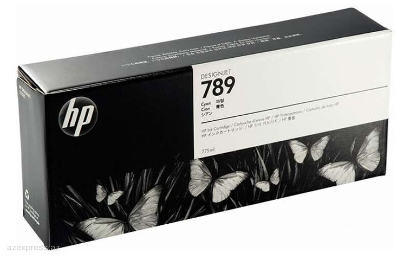 Картридж HP 789 775-ml Cyan Latex DesignJet Ink Cartridge (CH616A)  Bakıda