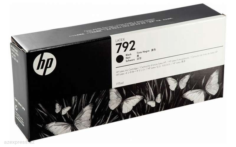 Картридж HP 792 775-ml Black Latex Ink Cartridge (CN705A)  Bakıda