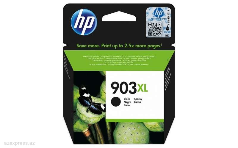 Картридж HP 903XL BLACK ORIGINAL INK CARTRIDGE (T6M15AE)  Bakıda