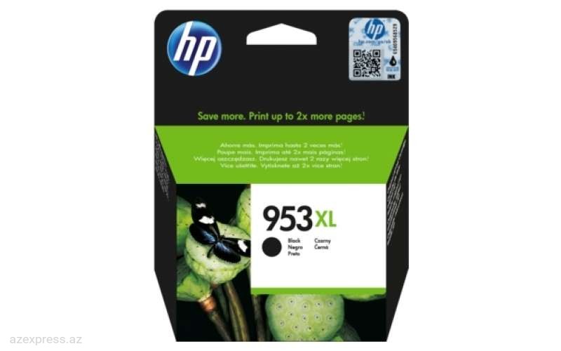 Картридж HP 953XL High Yield Black Original Ink Cartridge (L0S70AE)  Bakıda