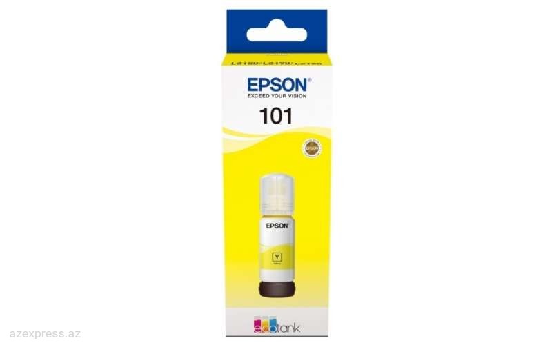 Чернила Epson 101 EcoTank YE Ink Bottle (C13T03V44A)  Bakıda