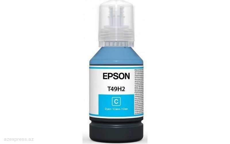 Чернила Epson CYAN INK FOR SURECOLOR SC-T3100X (C13T49H200)  Bakıda