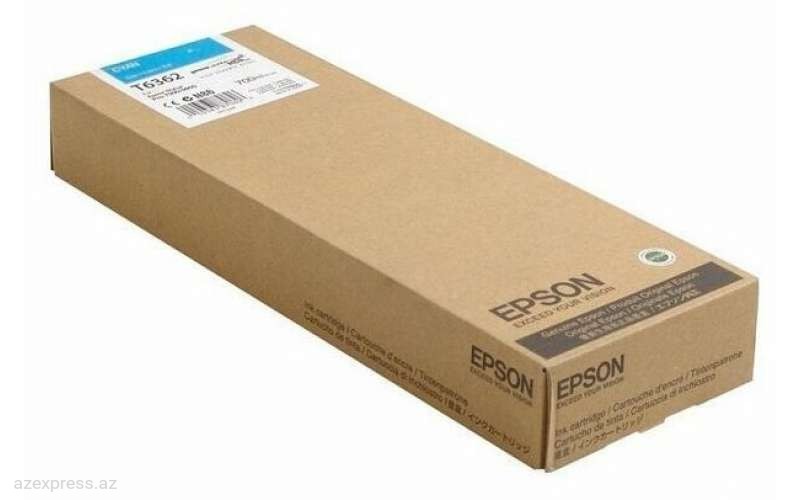 Картридж Epson I/C SP 7900 / 9900  : Cyan 700 ml (C13T636200)  Bakıda