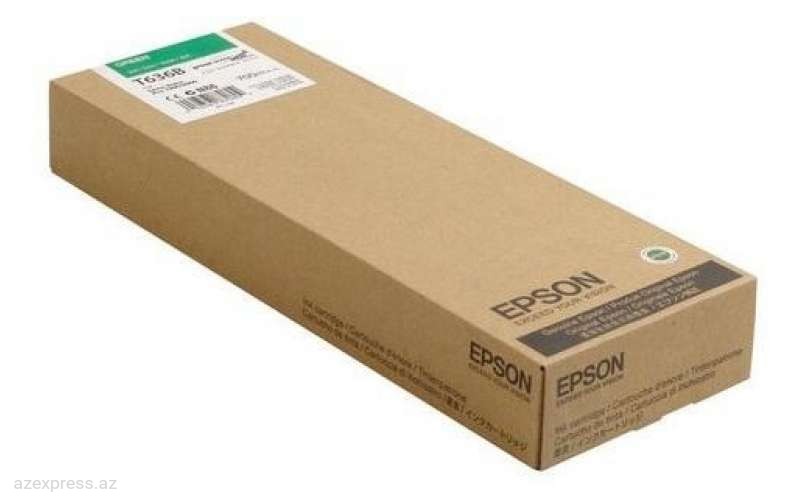 Картридж Epson I/C SP 7900 / 9900  : Green 700 ml (C13T636B00)  Bakıda