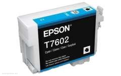 Картридж Epson T706 SC-P600 Cyan (C13T76024010) 