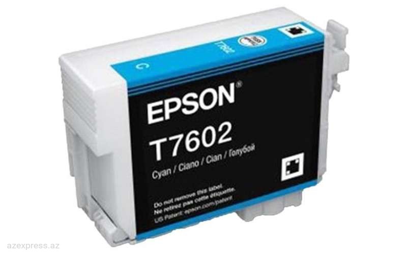 Картридж Epson T706 SC-P600 Cyan (C13T76024010)  Bakıda